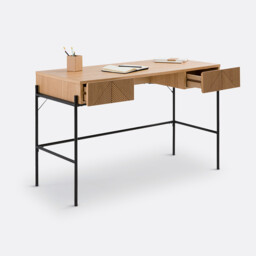 Lodge 2-Drawer Desk - thumbnail 3