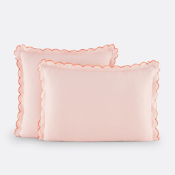 Scenario Pillowcase in Plain Washed Cotton - thumbnail 1