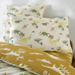 Alnis Child's Dinosaur Print Organic Cotton Duvet Cover - thumbnail 4