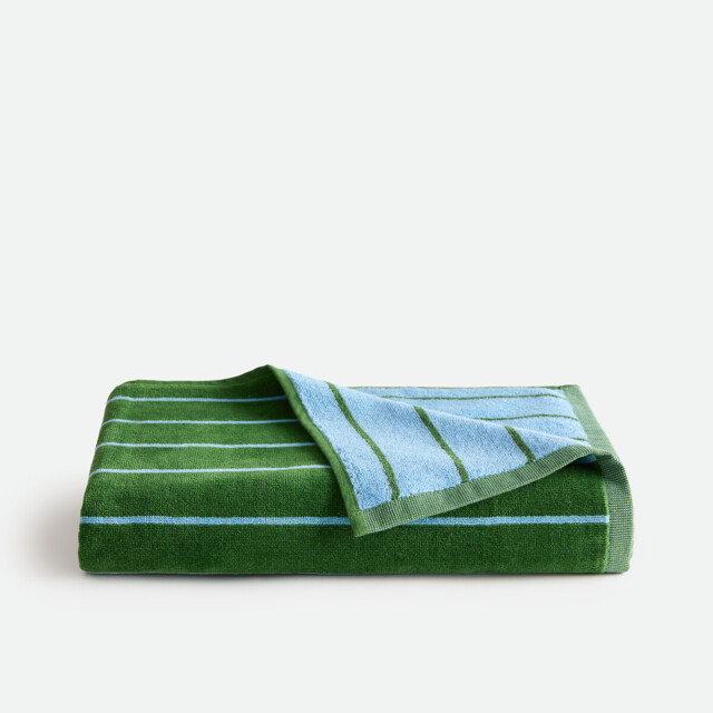 Marini Striped Velour Terry 500g Hand Towel - image 1