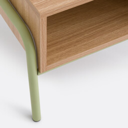 Merlin Steel Bedside Table - thumbnail 4