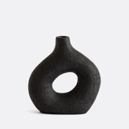 Kuro 25cm High Decorative Ceramic Vase