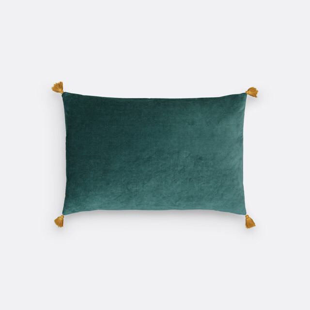 Velvet Linen & Cotton Cushion Cover