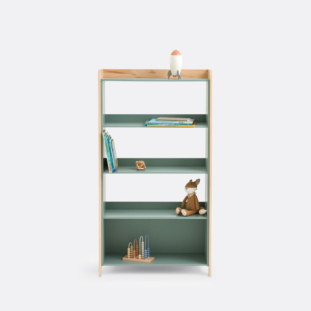 Arturo Painted Pine 4-Shelf Bookcase - image 1