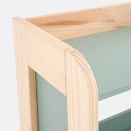 Arturo Painted Pine 4-Shelf Bookcase - thumbnail 3