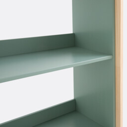 Arturo Painted Pine 4-Shelf Bookcase - thumbnail 4
