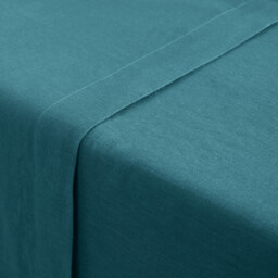Linot Plain 100% Washed Linen Flat Sheet - thumbnail 2