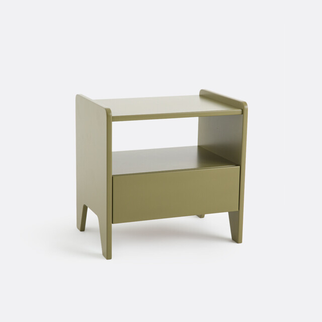 Adil Vintage Style Bedside Table - image 1