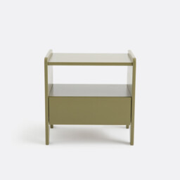 Adil Vintage Style Bedside Table - thumbnail 2