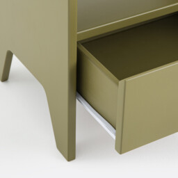 Adil Vintage Style Bedside Table - thumbnail 3