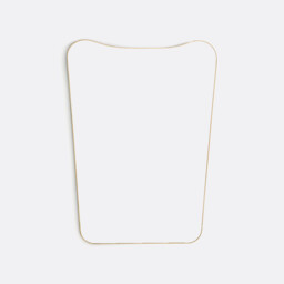 Uyova 90 X 65cm Brass Mirror - thumbnail 1