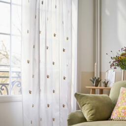Shimani Embroidered Cotton Voile Panel - thumbnail 3