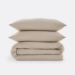 Washed Recycled Polyester Microfibre Bed Set - thumbnail 4
