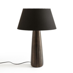 Lotka Engraved Metal Table Lamp