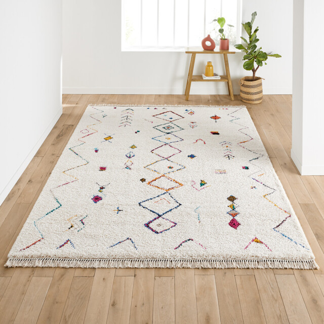 Miro Colourful Berber Style XL Rug - image 1