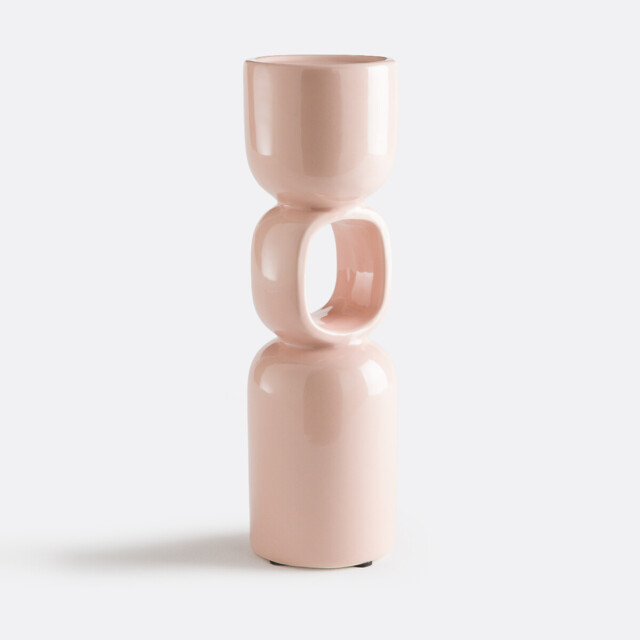 Fomea Ceramic Sculptural Candleholder Height 31cm - image 1