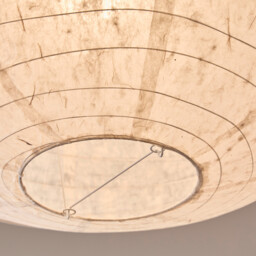 Nassah Pendant Light in Textured Paper, Diameter 68cm - thumbnail 4