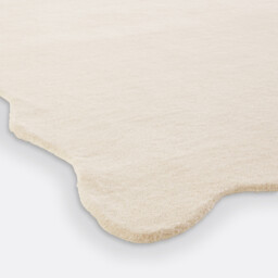 Scalero Scalloped 100% Wool Rug - thumbnail 2
