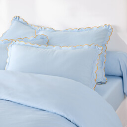 Scenario Pillowcase in Plain Washed Cotton - thumbnail 4