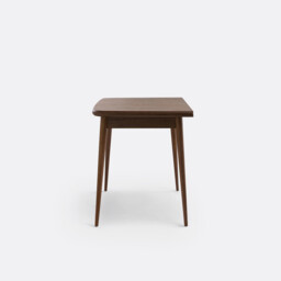 Aylin 2-6 Seater Extending Dining Table in Walnut Veneer - thumbnail 2