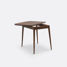 Aylin 2-6 Seater Extending Dining Table in Walnut Veneer - thumbnail 4