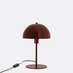 Table Lamp Mushroom Shape in Iron Metal Capi
