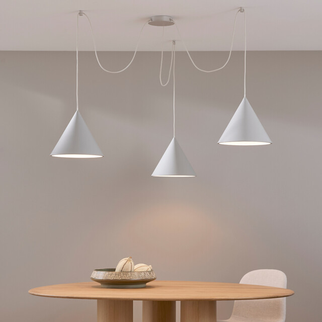 Moke Modular Ceiling Light System with 3 Cones - image 1