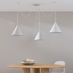 Moke Modular Ceiling Light System with 3 Cones - thumbnail 2