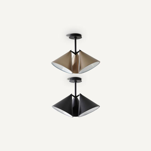 Moke 3-Cone Ceiling Light - image 1