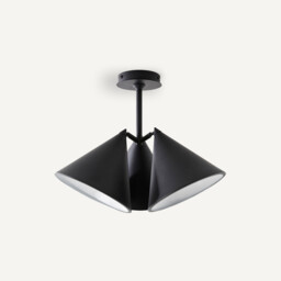 Moke 3-Cone Ceiling Light - thumbnail 3