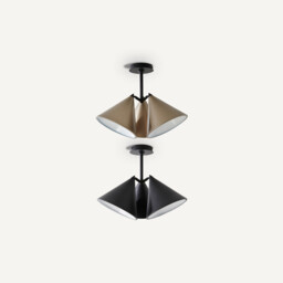 Moke 3-Cone Ceiling Light