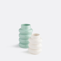 Cleona Ceramic Vase, Height 16.5cm - thumbnail 3