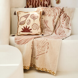 Omana Velour Towelling 420g Beach Towel - thumbnail 3