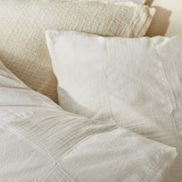 Agathe Cotton Muslin Duvet Cover - thumbnail 3