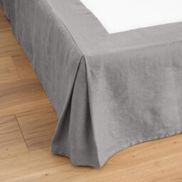 Abella 100% Washed Linen Valance Sheet