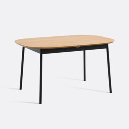 Amorino 4-8 Seater Extending Dining Table in Oak Veneer - thumbnail 1
