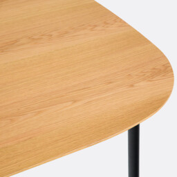 Amorino 4-8 Seater Extending Dining Table in Oak Veneer - thumbnail 3