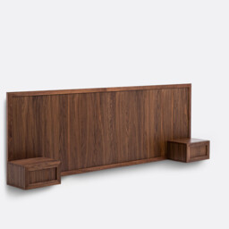 Silentio Headboard with Integrated Bedside Tables