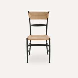 Galia Paper Cord & Solid Oak Chair - thumbnail 2
