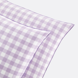 Veldi Purple Cotton Child's Pillowcase - thumbnail 2
