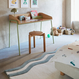 Merlin Steel and MDF Desk - thumbnail 2