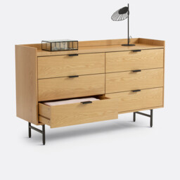 Volga 6-Drawer Chest of Drawers - thumbnail 3
