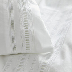 Florentina Cotton Percale Duvet Cover - thumbnail 3