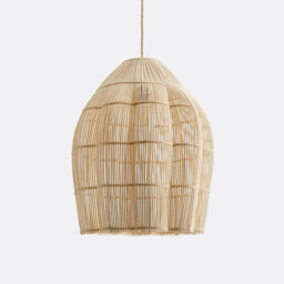 Dankia 50cm Diameter Rattan Ceiling Light - thumbnail 3