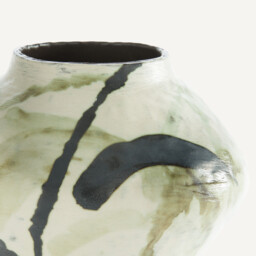 Artelo Mottled Ceramic Vase - thumbnail 4