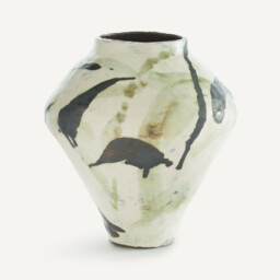 Artelo Mottled Ceramic Vase - thumbnail 1