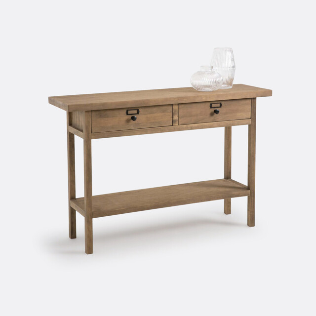 Lunja Console Table in Solid Pine - image 1