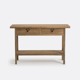 Lunja Console Table in Solid Pine - thumbnail 3
