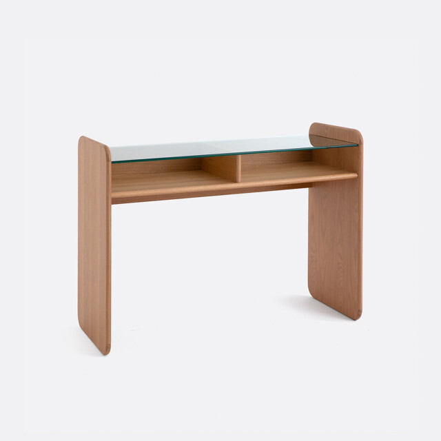 Ericson Desk with Tempered Glass Top - image 1