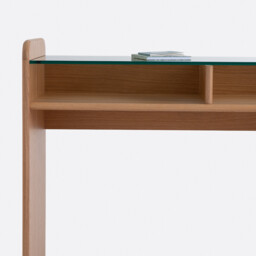 Ericson Desk with Tempered Glass Top - thumbnail 4